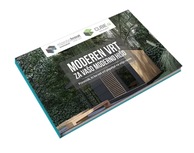 Moderen vrt za vašo moderno hišo